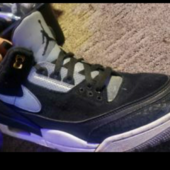 Nike Jordan air maxsize 9.5 black white grey